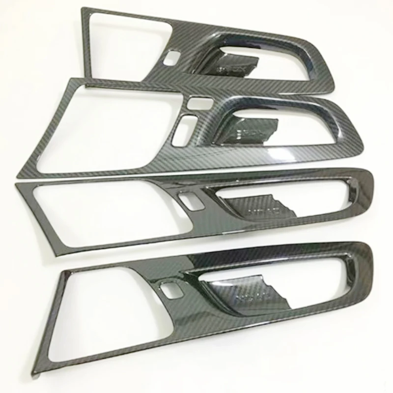 

2018 For Volvo XC60 Car Inner Door Protector Handle Bowl Panel Cover ABS Plastic Chrome Trim Auto Interior Accessories Moulding