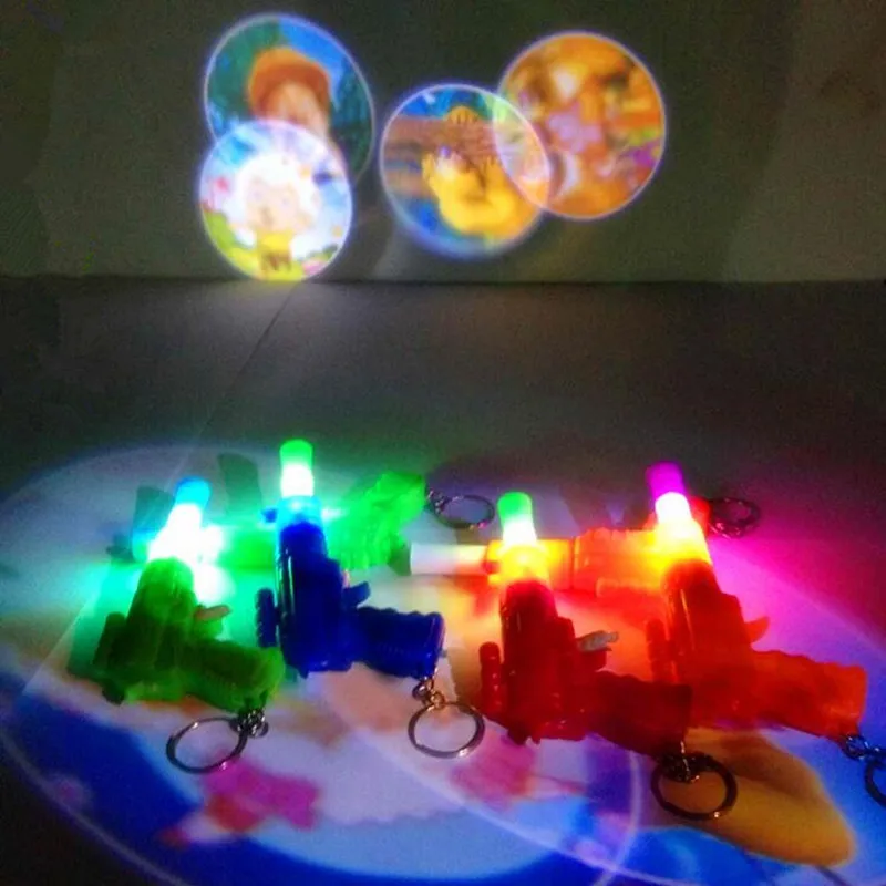 

40pcs LED Light with Picture Toy Flashlight Projector Bedtime Story Game Children Party Gifts Birthday Wedding Decoration
