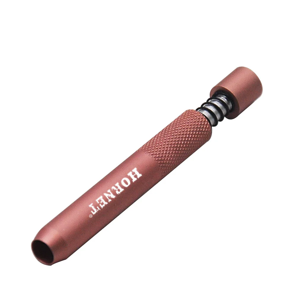 

HORNET Metal One Hitter 78MM Aluminum Smoking Pipe Cigarette Dugout Pipes Tobacco Herb Pipe Accessories