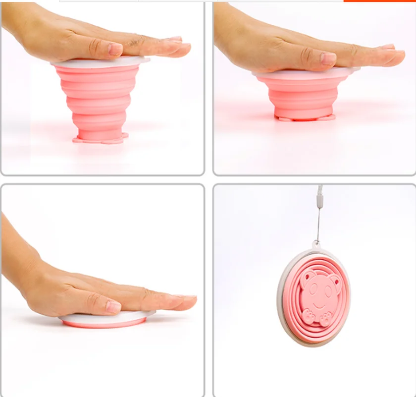 Складная кружка для кофе портативная чашка полоскания рта телескопическая