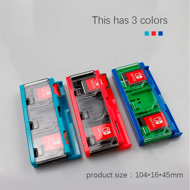 Чехол для игровых карт Pop & lock Nintendo Switch Lite прозрачный дизайн видимости игр легкое