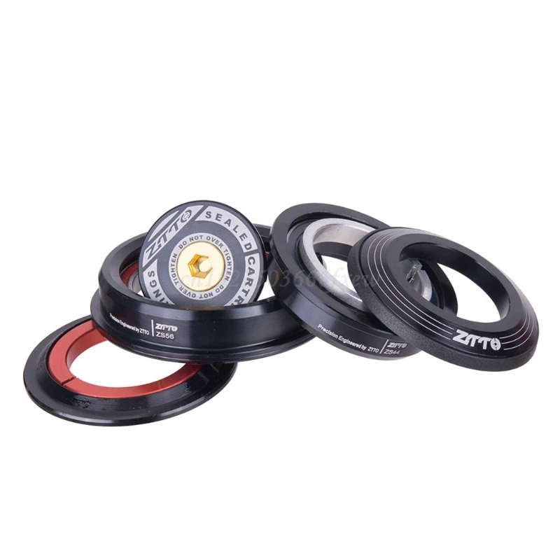 

MTB Road Bike ZS44/ZS56 External Cone Tube Tapered Heads Cone Straight Dual Purpose Bowl Set Bicycle Headset Bearing Set