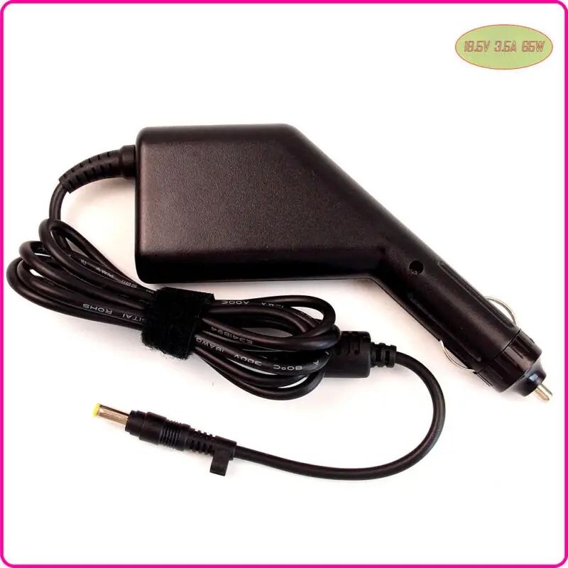 Автомобильный адаптер питания постоянного тока зарядное устройство + USB порт для