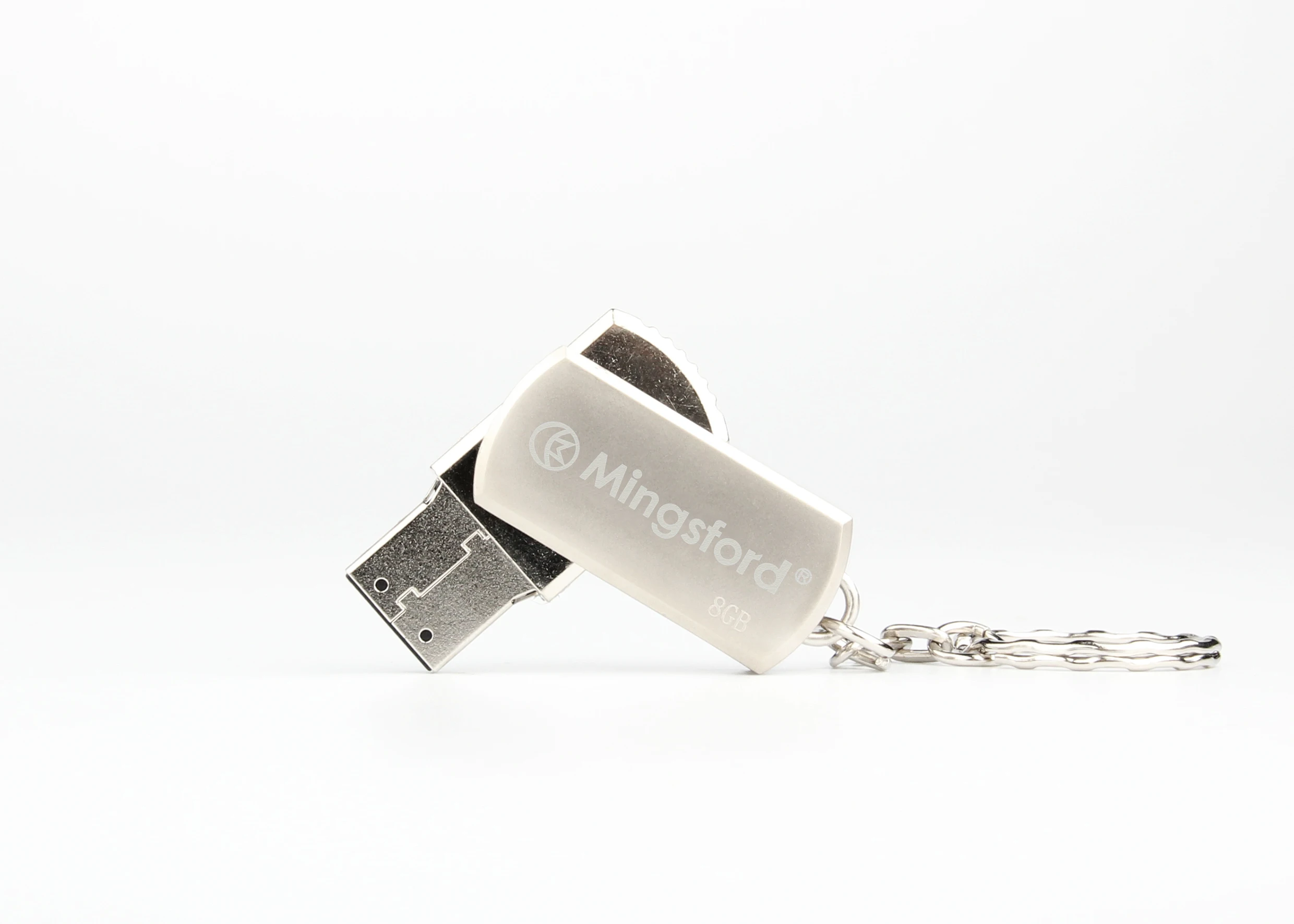 Mingsford 32G usb флеш накопитель металлический вращающийся на 360 ° водонепроницаемый