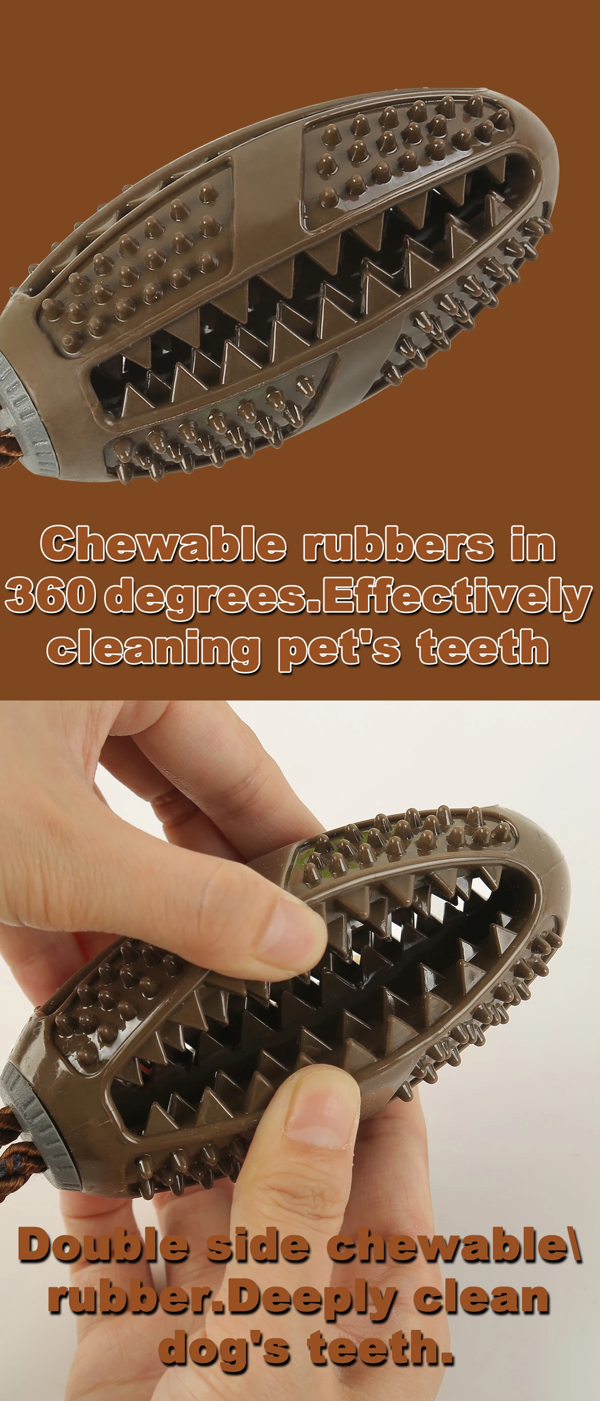 Pet резиновая игрушка для собак жевательные интерактивные мячи чистки зубов