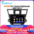 Автомобильный gps-навигатор Tomostrong для Toyota Highlander 2 XU40 2007 2008 2009 2010-2014, автомобильное радио, мультимедийный плеер с бесплатным микрофоном