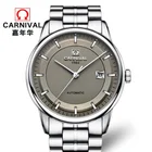 Карнавал NH36A или MIYOTA механические часы для мужчин люксовый бренд автоматические мужские часы relogio masculino сапфир reloj hombre saati