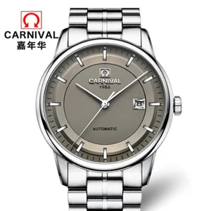 Карнавал NH36A или MIYOTA механические часы для мужчин люксовый бренд автоматические мужские часы relogio masculino сапфир reloj hombre saati