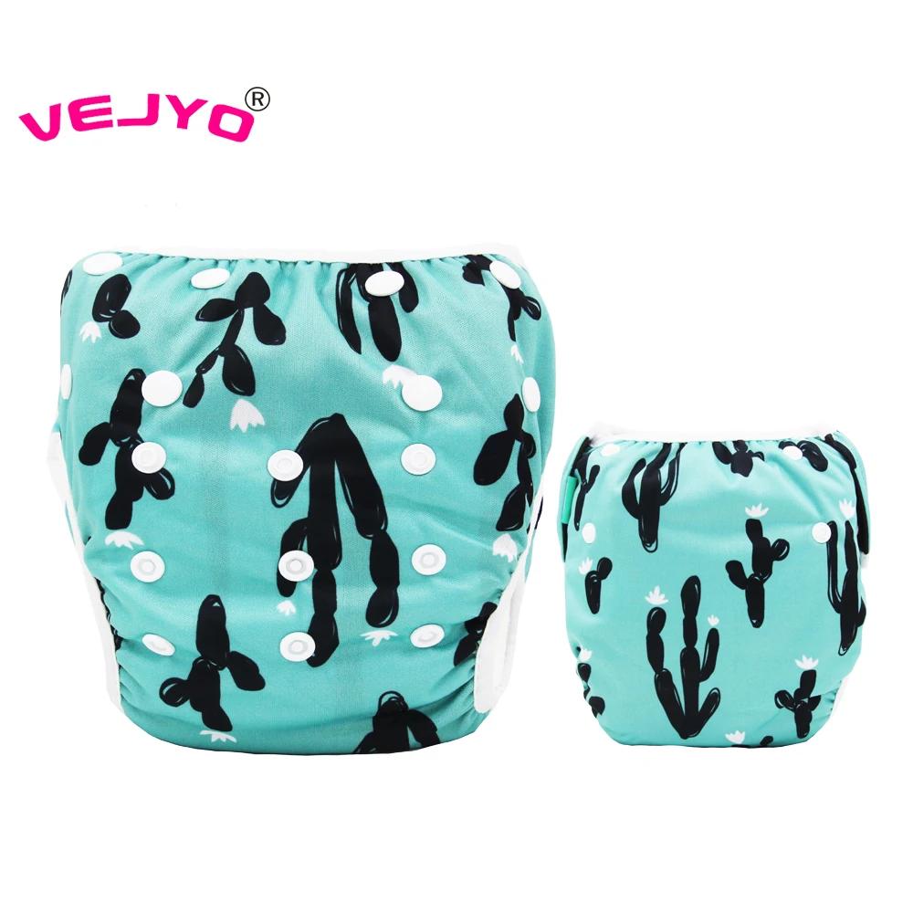 Непромокаемые подгузники для плавания в бассейне многоразовые детские штаны
