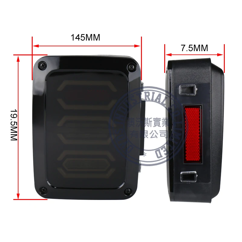 светодиодные лампы для авто США/ЕС Издание Обратного Тормозного Сигнала