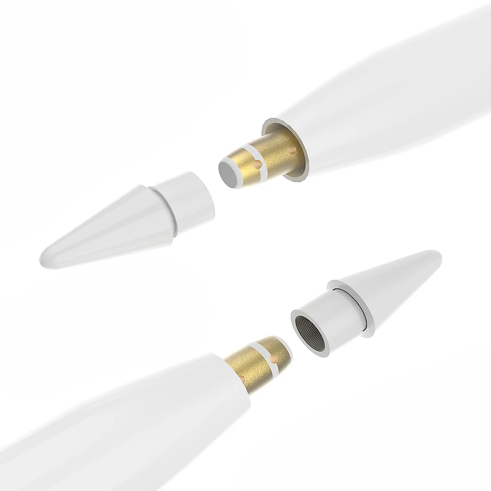 Цветной Мягкий силиконовый чехол для Apple Pencil совместимый с iPad 1 Tablet стилус