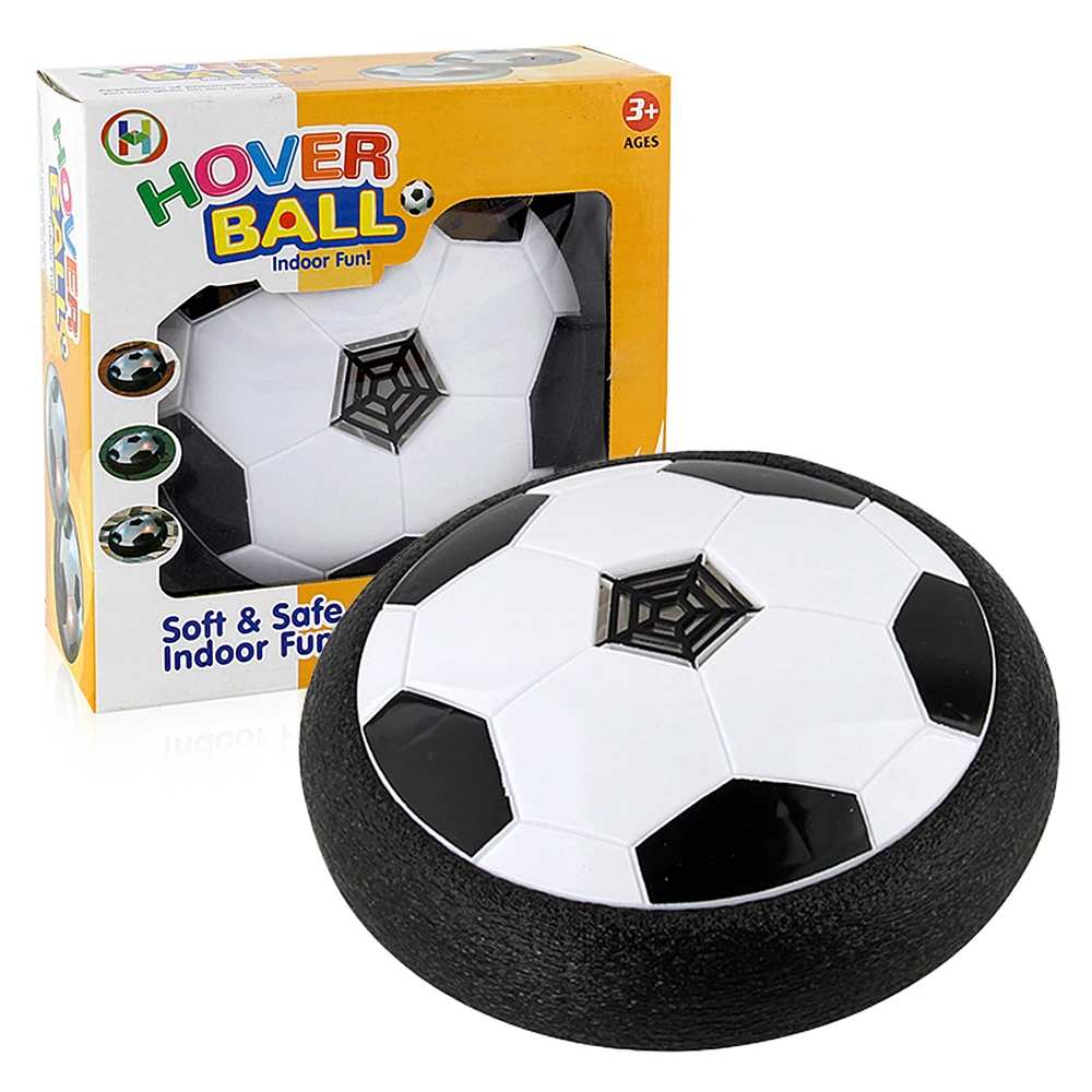 

Kids Levitate Suspending Soccer Ball Air Cushion Floating Foam Football with LED Light Music Gliding Toys Soccer Toys Kids Gifts