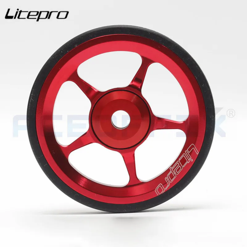 1 пара Litepro Easywheel 22 г ульсветильник для складного велосипеда Brompton алюминиевая