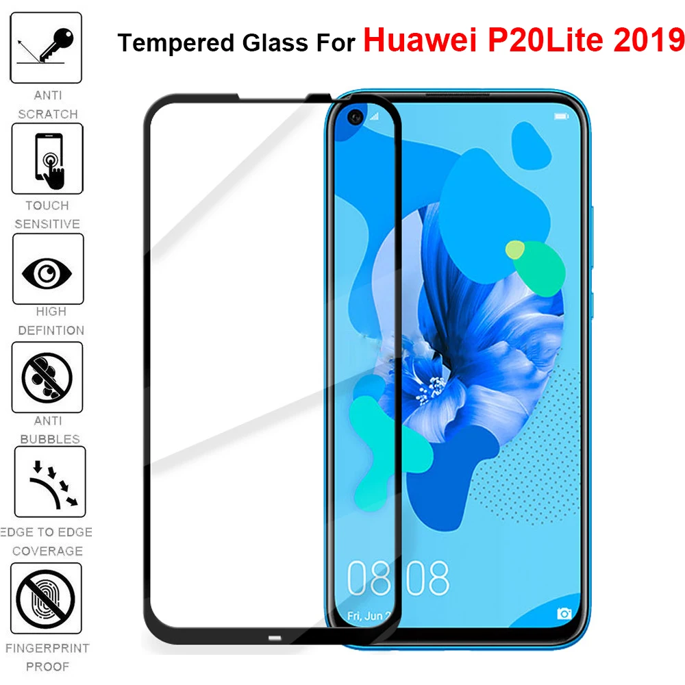 

9H 2.5D взрывозащищенное Закаленное стекло для Huawei P20 Lite 2019 Защита экрана для Huawei P20Lite 2019 Защитная стеклянная пленка