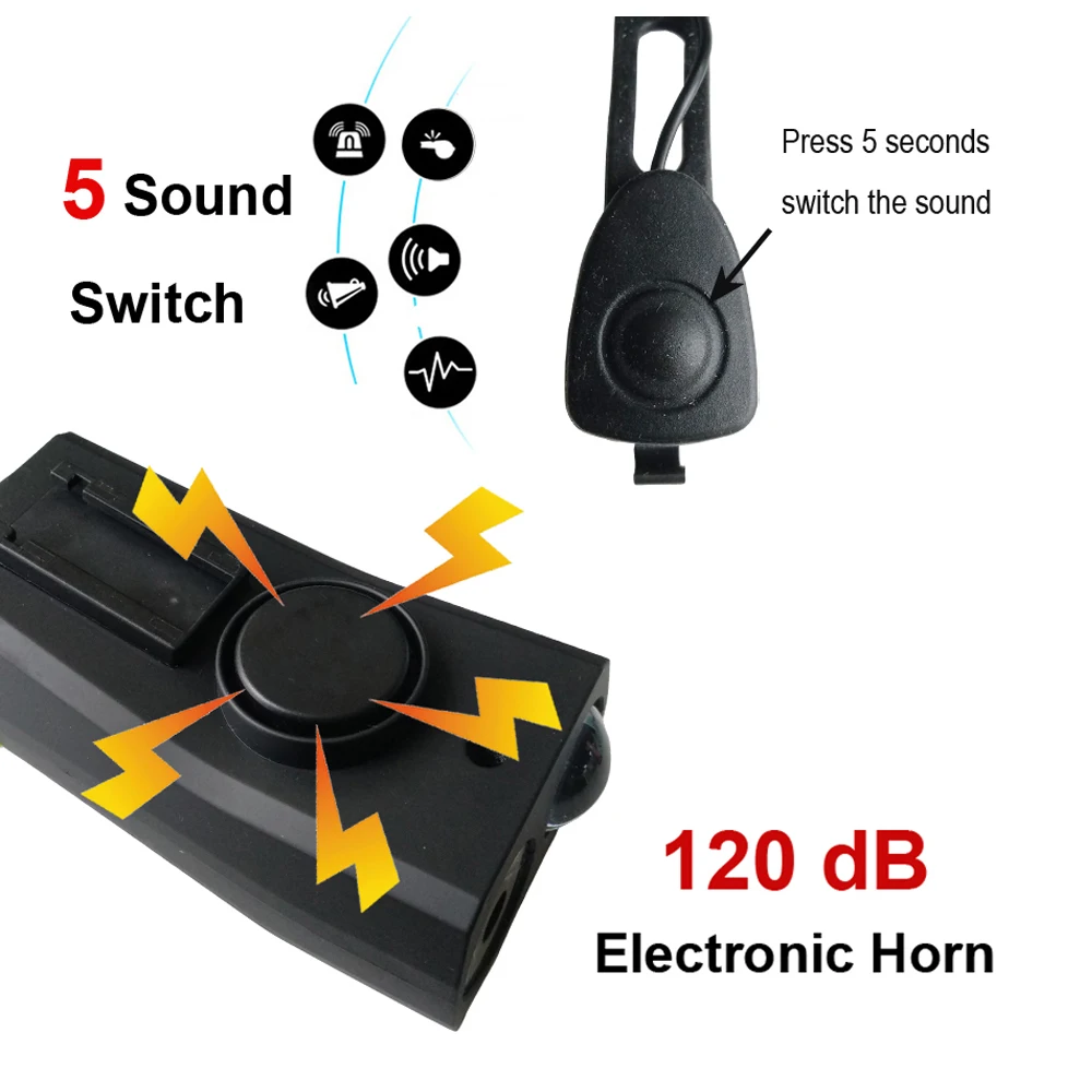 Умный индукционный велосипедный передний фонарь 4000 мАч зарядка через USB 2 * T6