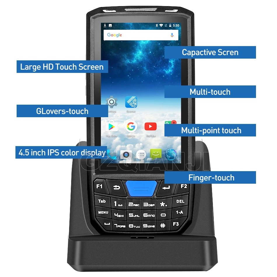 Новый промышленный сканер pda Android 8 0 мобильный телефон терминал Ручной сбора