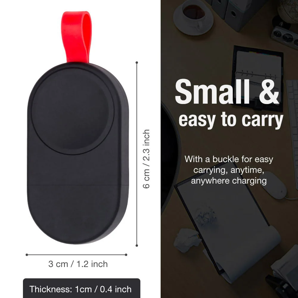 2 вида цветов портативное беспроводное зарядное устройство для I Watch зарядная док