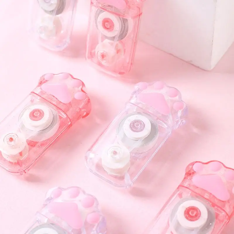 

6pcs Cute Cat Claw Correction Correcting Tape Stationery Corrector School Office Supplies Student Kids Gifts
