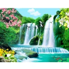 Алмазная живопись 5d водопад ручная работа рукоделие искусственный Пейзаж Вышивка крестом Стразы Полный комплект GG4821