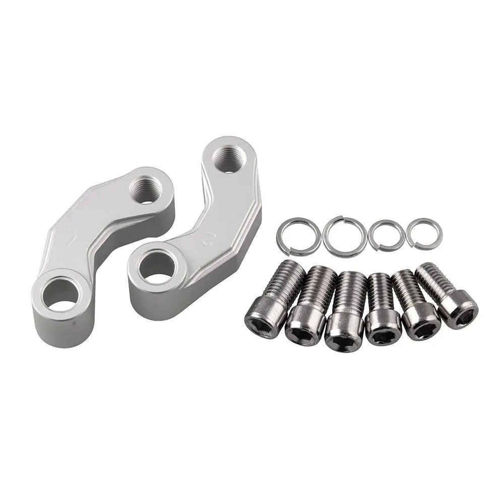 Motorcycle Mirror Riser Extension Bracket Adapter For Bmw R1200Gs Lc/Adv 13-18 R Ninet/R1200R Premium Cnc Aluminum Alloy Black | Автомобили