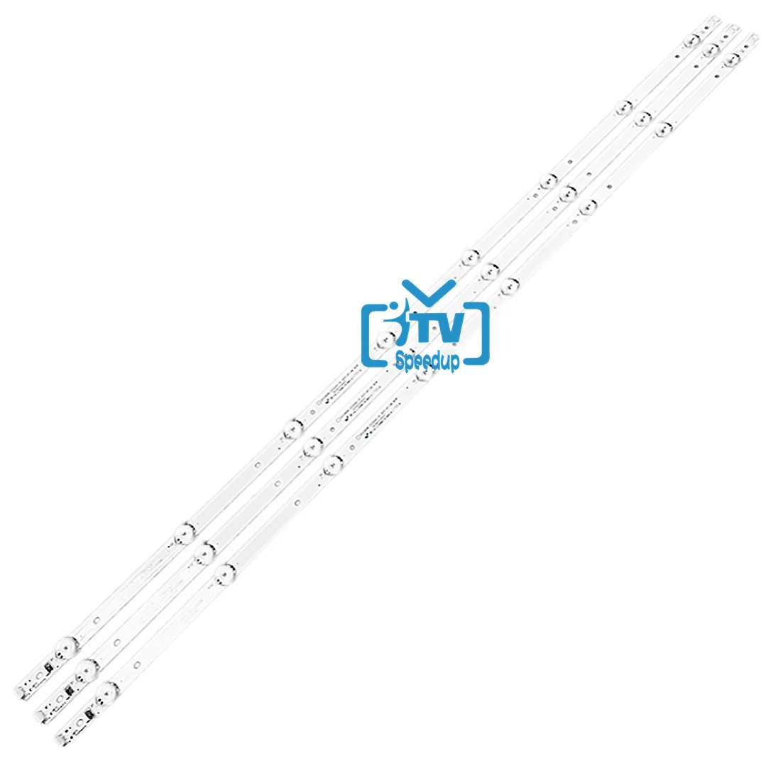 

3pcs LED backlight strip 8 lamp for Samsung 43'' TV GC43D08-ZC22AG-17 15 23 13 303GC430044 303GC430043 un43j5200af un43j5202