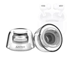 Латексные насадки для наушников Apple Airpods Pro, наушники TWS наконечники для наушников, противоскользящие, предотвращают падение, приятный для кожи фильтр от пыли AR700
