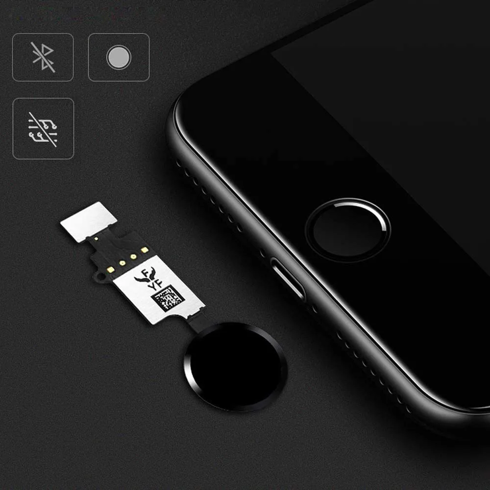 Шлейф для iPhone 7 7Plus 8 8Plus Главная Кнопка Touch ID основная клавиша с функцией заднего