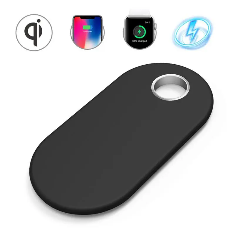 Акция-быстрая Беспроводная зарядная площадка Qi стандарт для 8 Plus X и часов