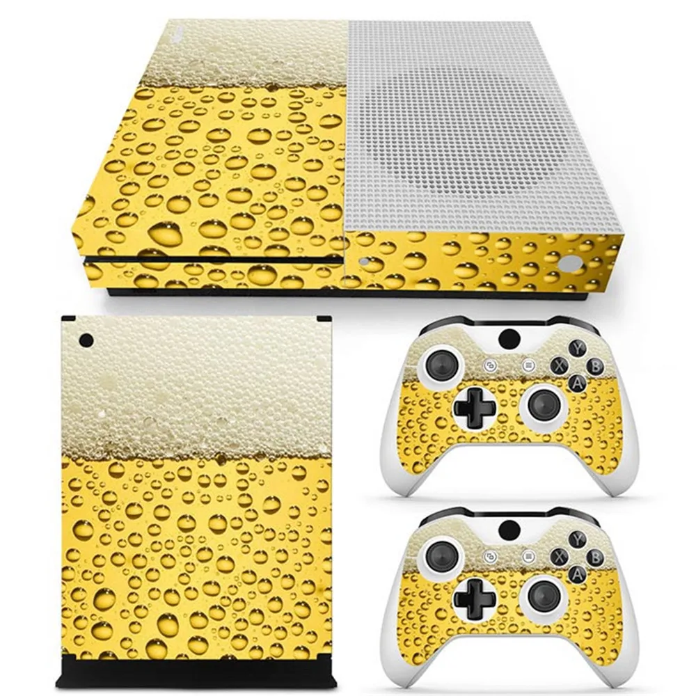 Черная Виниловая наклейка из углеродного волокна для консоли XBOX One S|stickers for|stickers