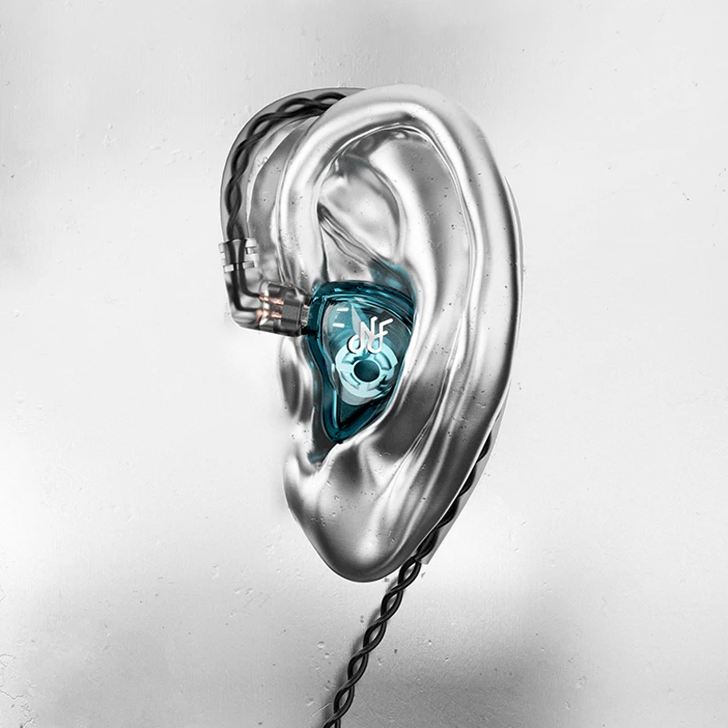 Наушники NF Audio NM2 с двойным динамическим драйвером и кабелем для наушников 0 78 мм