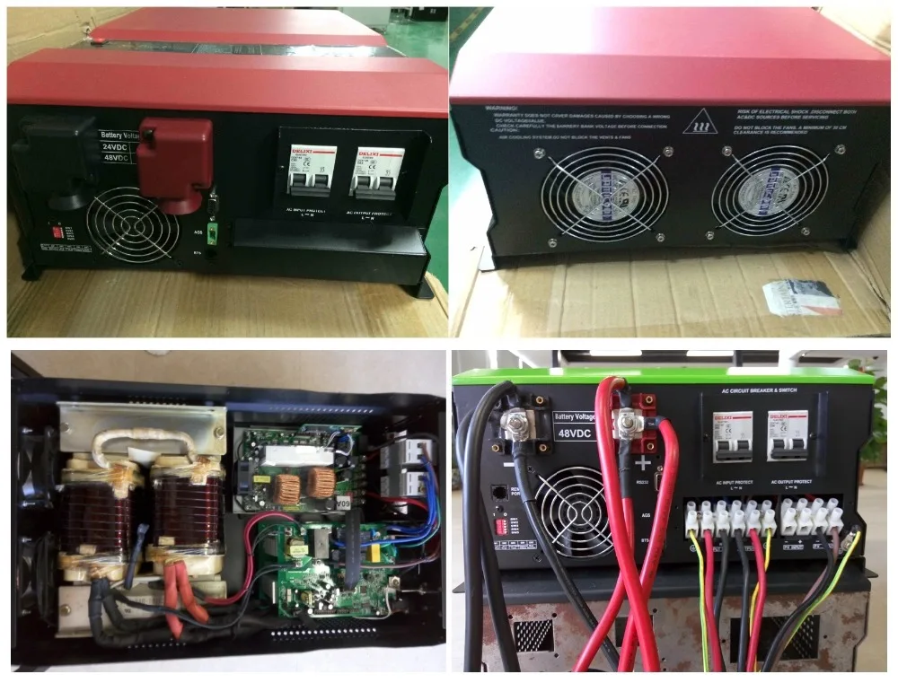 

5KW DC48V TO AC220V MPPT controller hybrid solar inverter