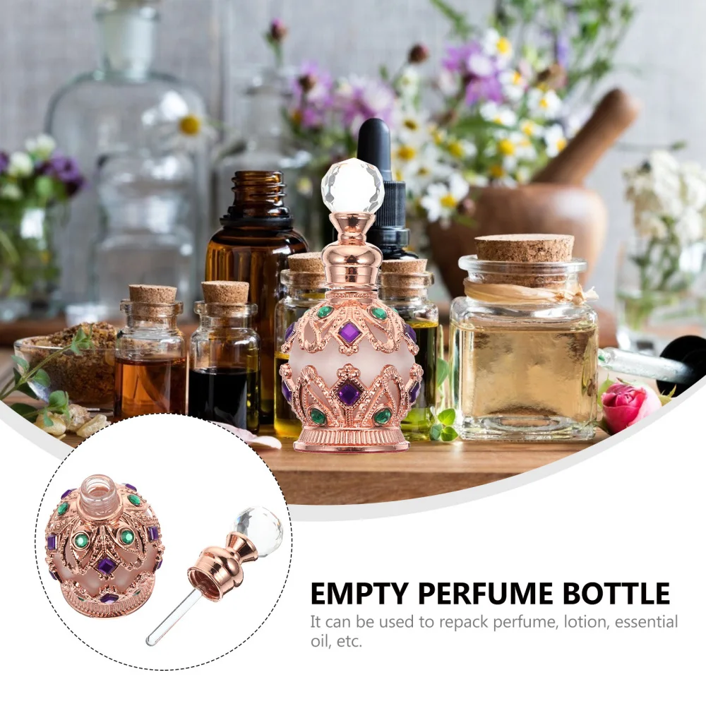 

15ml Empty Refillable Perfume Bottle Delicate Fragrance Bottle Liquid Dispenser