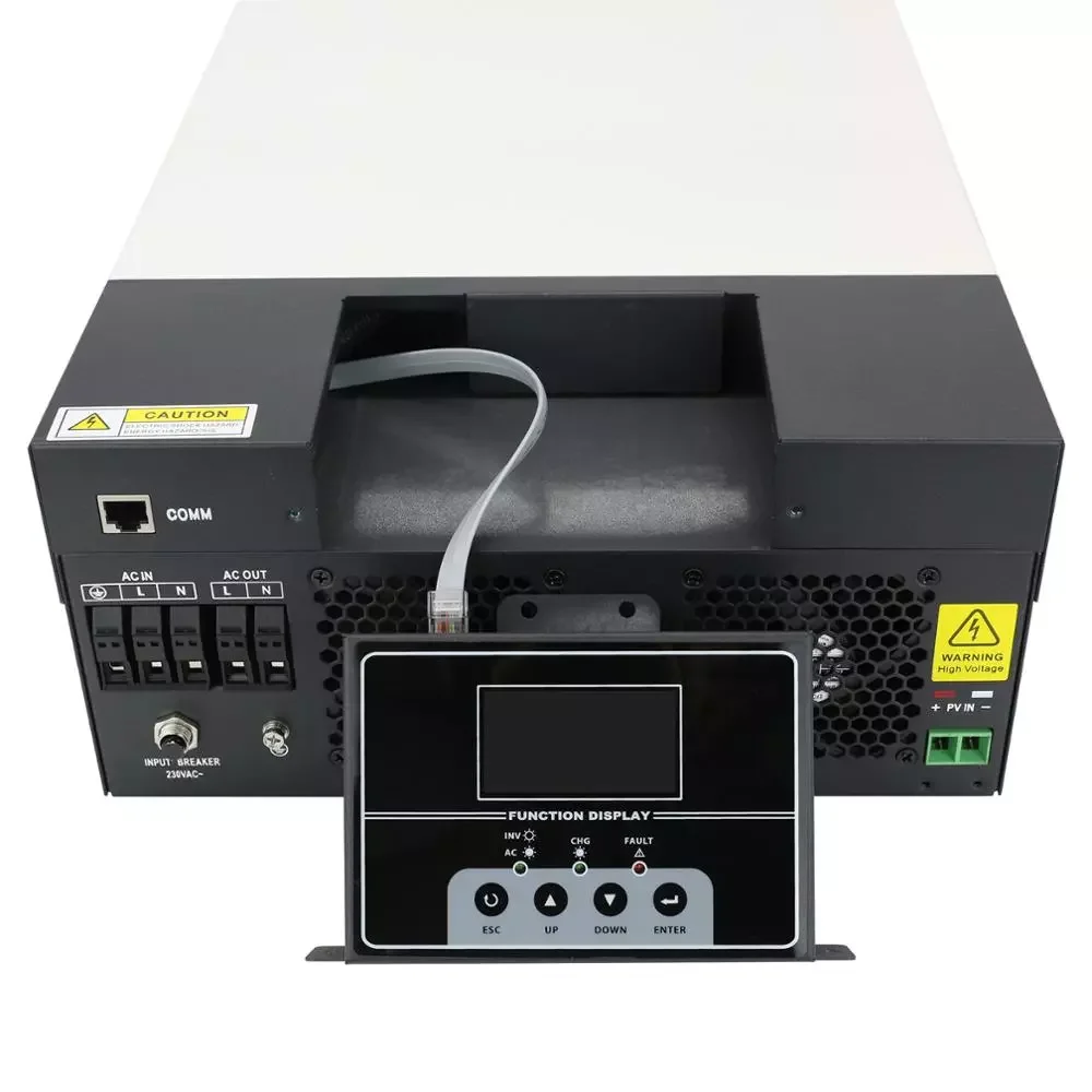 Слежением за максимальной точкой мощности 100A 3500W 24VDC Гибридный Чистая синусоида