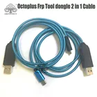 Ключ для инструментов Octoplus frp 2 в 1, кабель Micro mini usb, кабель Octoplus frp Type-C, кабель uart, применимый ключ EFT