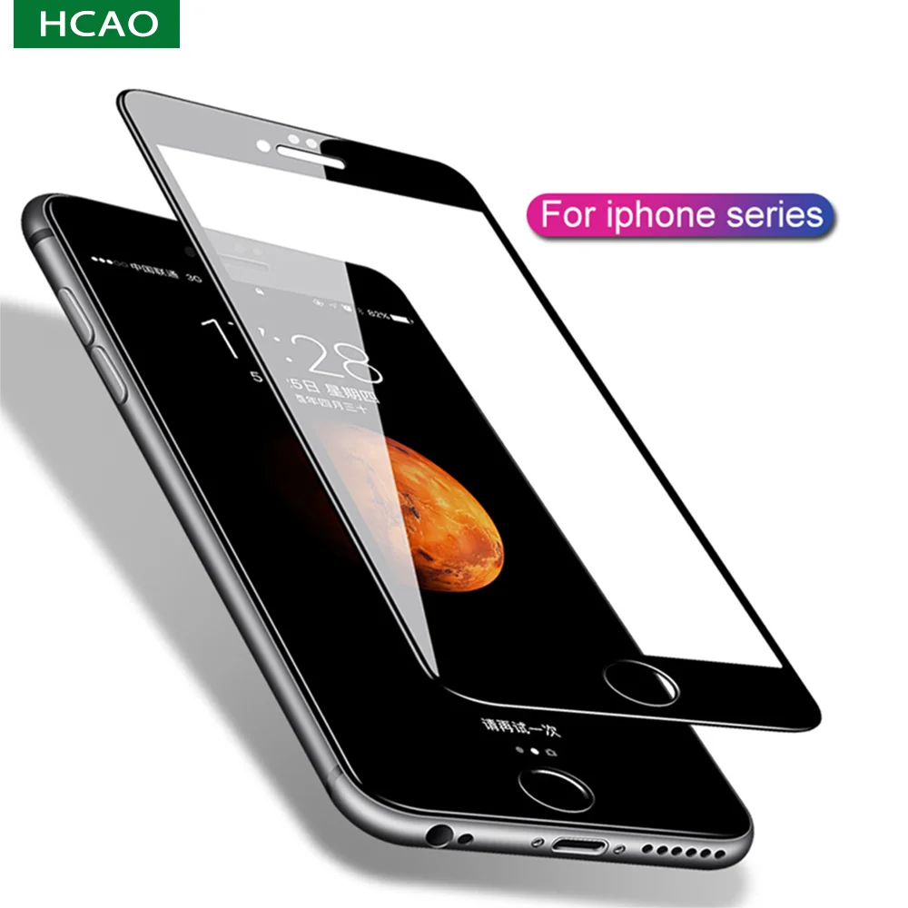 Защитное закаленное стекло для iPhone 6s 7 8 Защита экрана 7plus 8plus 12 Pro 11 XR XS Max|Защитные
