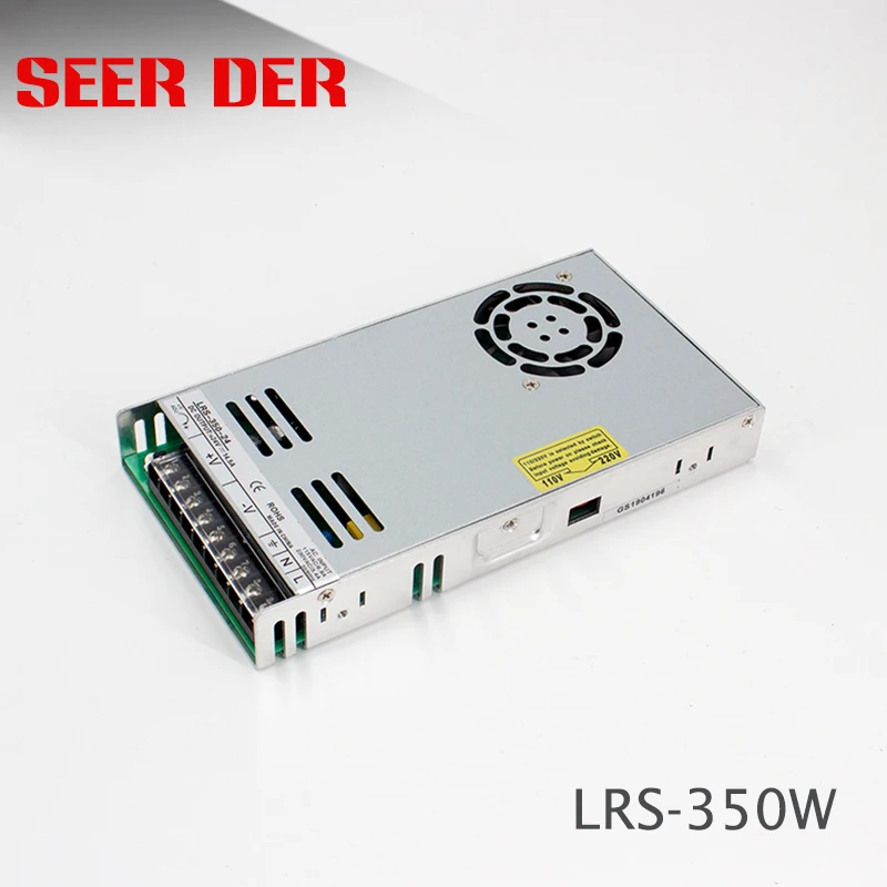 Meanwell Стиль 350W 5 V 50A переключение Питание LRS-350-5 постоянного тока вольтов