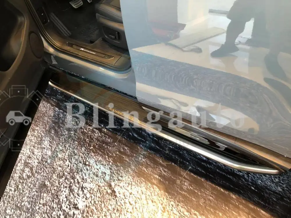 Подходит для Land-Rover Range Rover Evoque 2011- алюминиевая Беговая плата боковая Nerf шаг бар Защита педали автомобиля