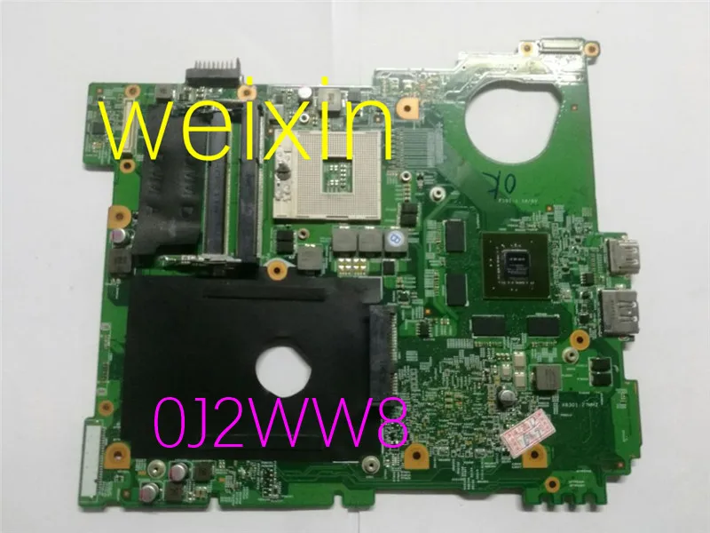 Материнская плата для DELL inspiron 15R N5110 CN-0J2WW8 0J2WW8 HM67 DDR3 GT525M 1 ГБ оригинальная тестовая материнская плата Оригинал 100%
