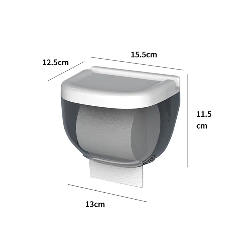 

Hot Sale Waterproof Toilet Paper Holder Mobile Phone Storage Shelf Wall Mounted Rack New Arrival Organizer Closet Organizer