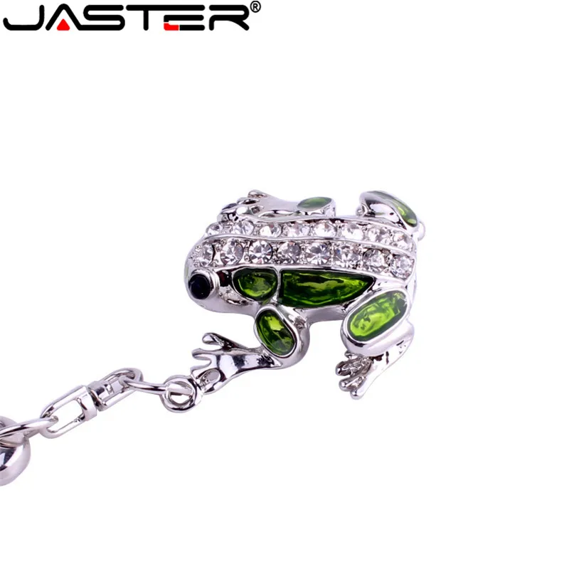 Флэш накопитель JASTER металлическая лягушка USB 2 0 64 ГБ 32 16 ГБ|USB флэш-накопители| |