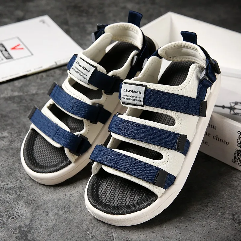 

Men's Sandals 2020 Summer New Breathable Beach Shoes Adult Outdoor Non-slip Casual Shoes For Men Fashion Flats Shoes