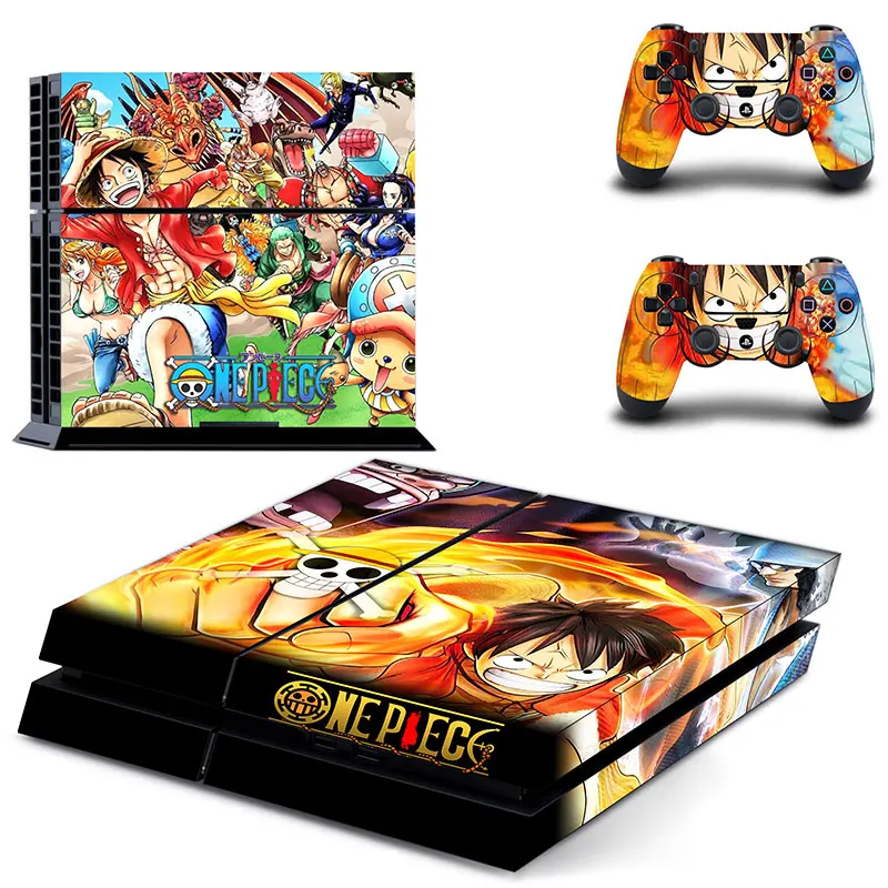 Цельная наклейка Luffy для PS4 с полным покрытием s Play station 4 PlayStation скины консоли и