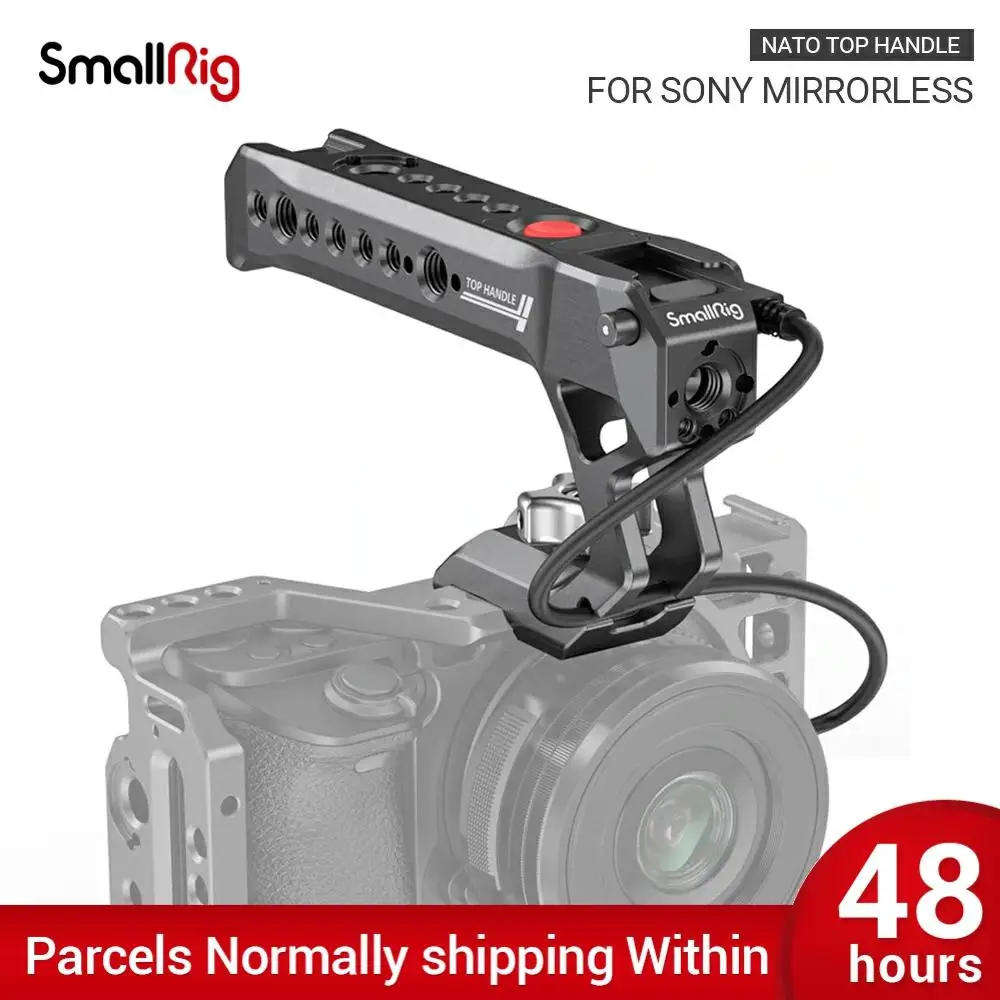 Верхняя ручка камеры SmallRig A6400 NATO с записью запуска/остановки дистанционного