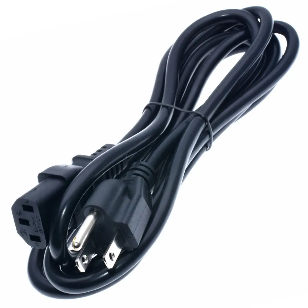 Американский сетевой штекер NEMA 5-15P с 3-контактным разъемом на гнездо IEC 60320 C13, сетевой шнур, Стандарт Nema для настольных компьютеров/принтеров/мониторов, 1,5 м, 10 А Американский сетевой штекер NEMA 5-15P с 3-контактным разъемом на гнездо IEC 60320 C13, сетевой шнур, Стандарт Nema для настольных компьютеров/принтеров/мониторов, 1,5 м, 10 А