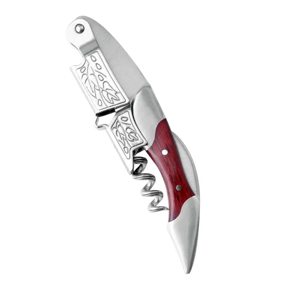 Открывалка для бутылок красного вина открывалка из нержавеющей стали с большим