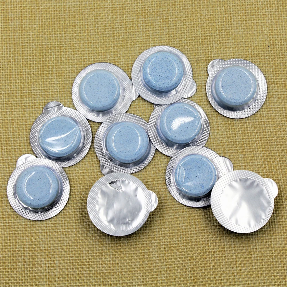 

10 Pcs /20 Pcs Windshield Cleaning Tablet Small Size Convenient Auto Glass Glass Washer Cleaner Effervescent Car Concentrated