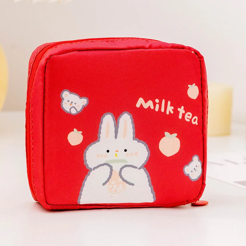 

Women Napkin Towel Cosmetic Bags Tampon Storage Bag Sanitary Pad Pouch Organizer Ladies Makeup Bag Tampon Holder Organizer