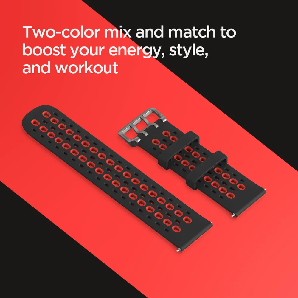 Ремешок для часов Amazfit Sports Energy Edition 22 мм оригинальных умных Stratos GTR