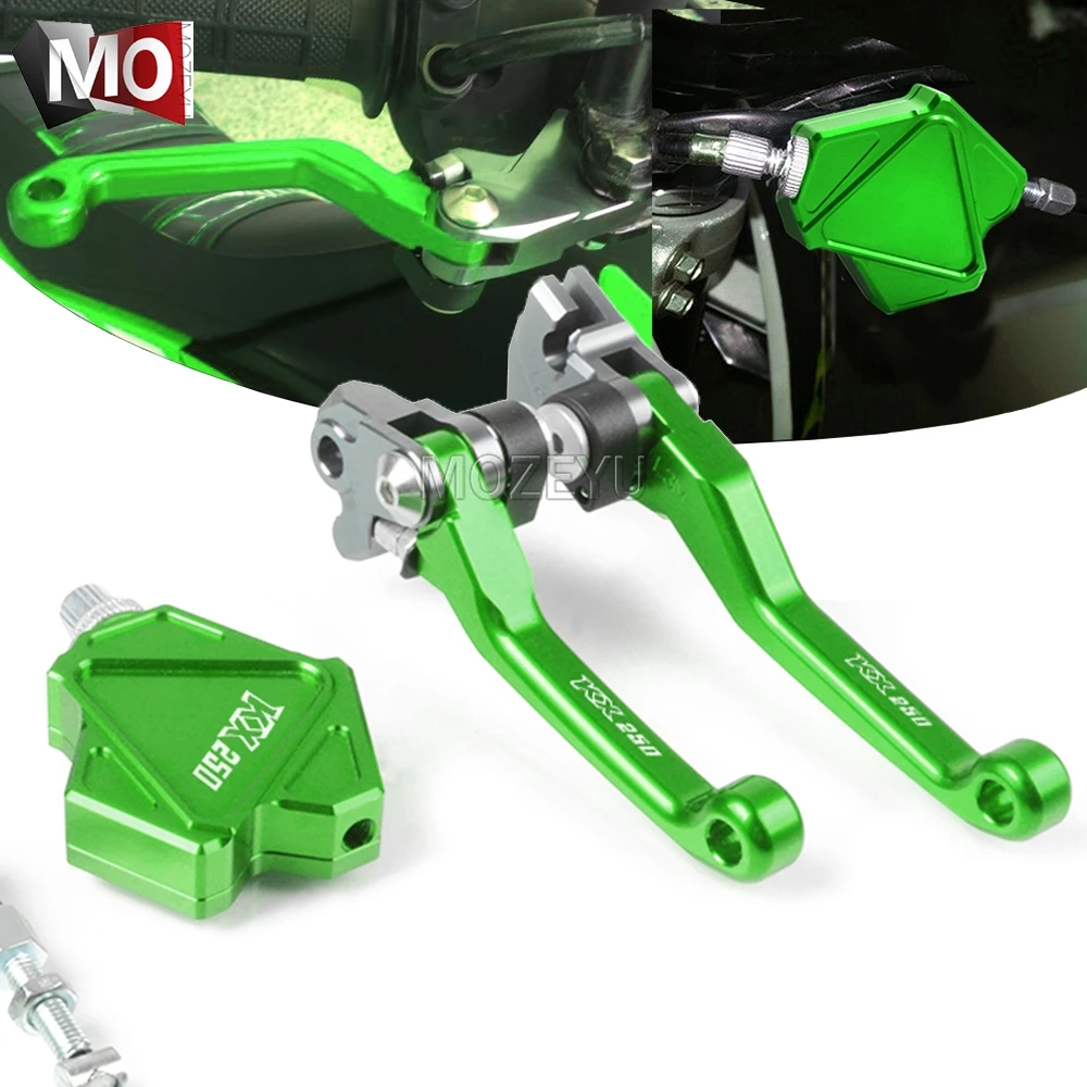 Для Kawasaki KX250 KX 250 2000 2004 2005 2008 2019 Кроссовый ЧПУ поворотный тормозной рычаг сцепления