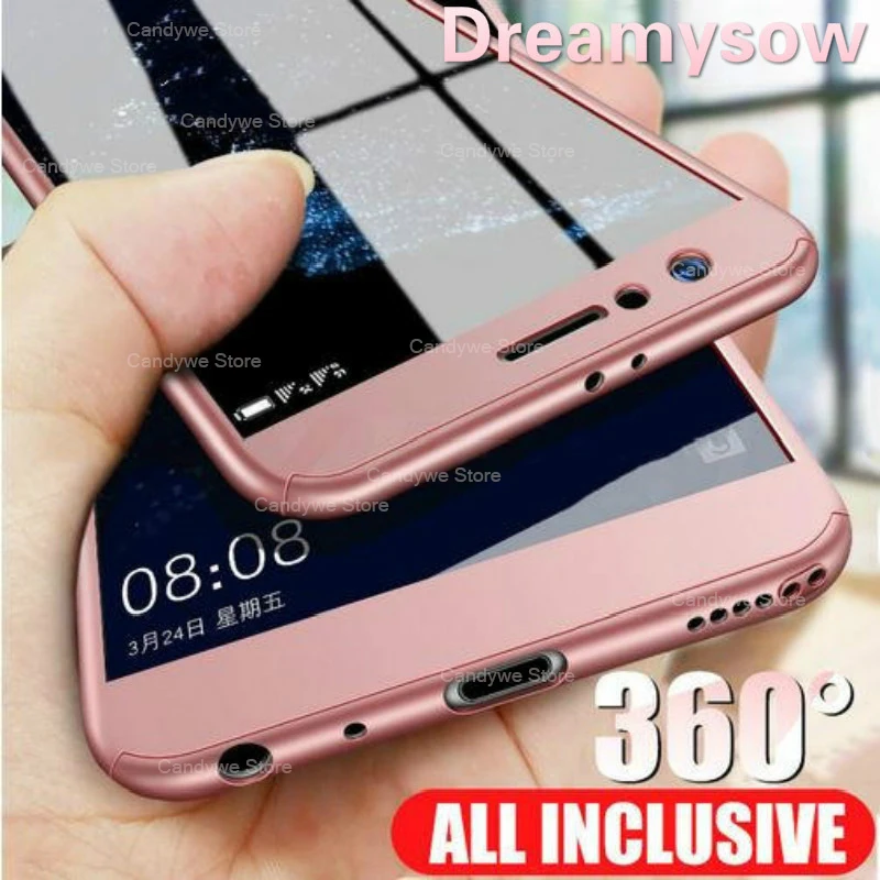 Роскошный 360 полный защитный чехол для huawei P Smart Y7 Y6 Pro Y9 P30 P20 Mate20 Lite Nova 3 3i 3E P10 P9 чехлы со стеклом